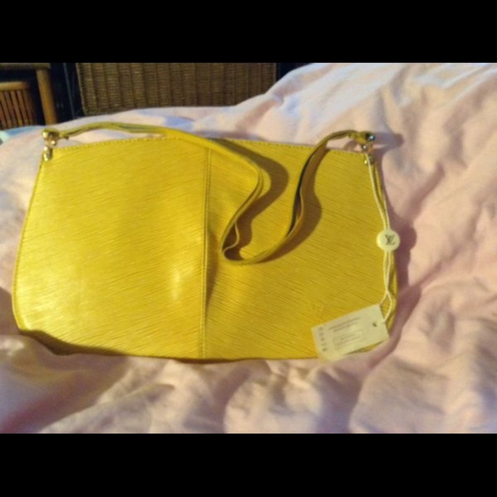 Yellow CROSSBODY Purse